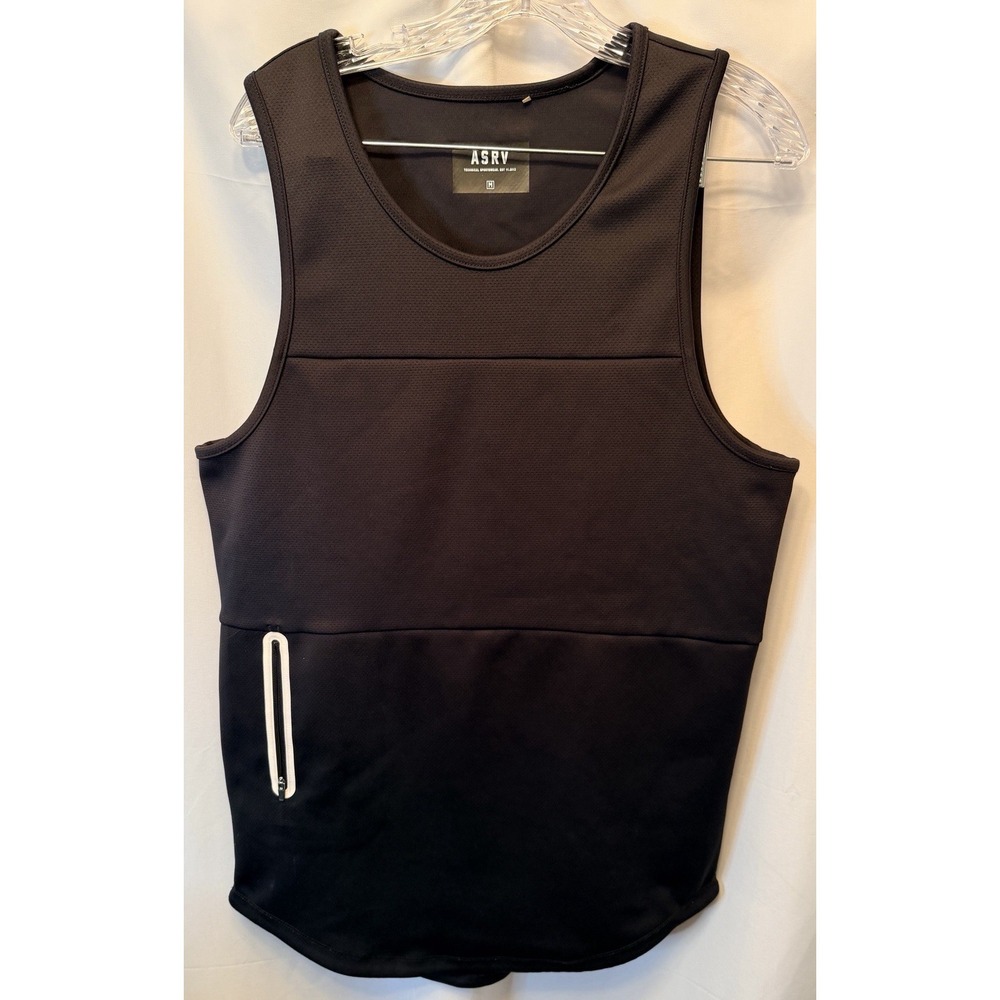 ASRV Men's Size Medium Black Utility Tech Heavy Duty DSG 0136 Gym Tank Top